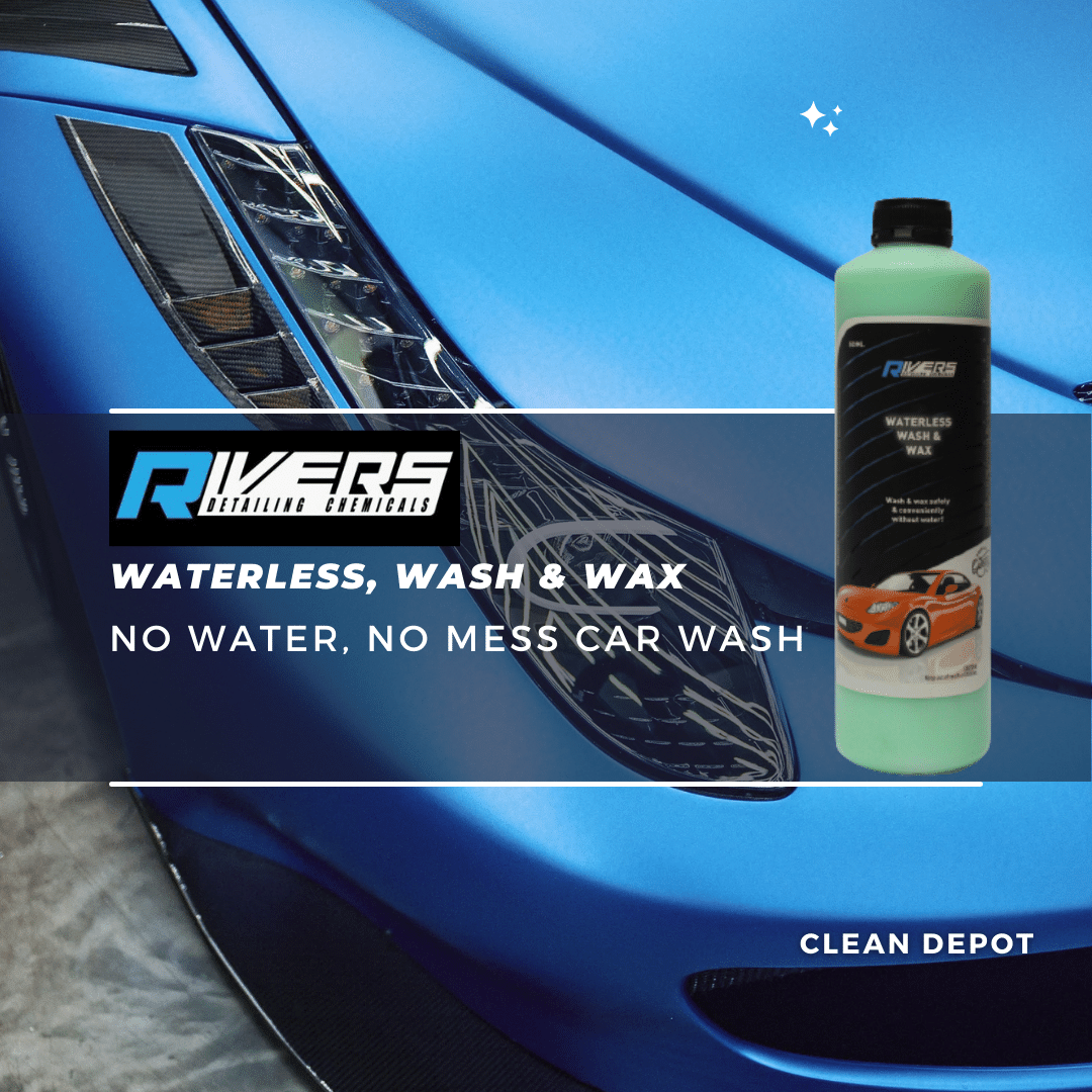 Rivers Waterless Wash & Wax W3 / Waterless Car Wash