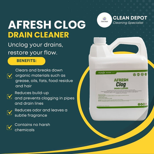 Kalinisan Afresh Clog Drain Cleaner 1 Gallon