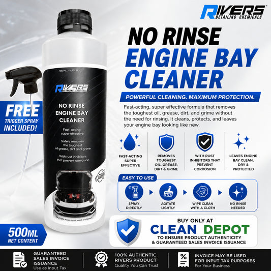 Rivers No Rinse Engine Bay Cleaner 500ml | Rust Inhibitor Formula