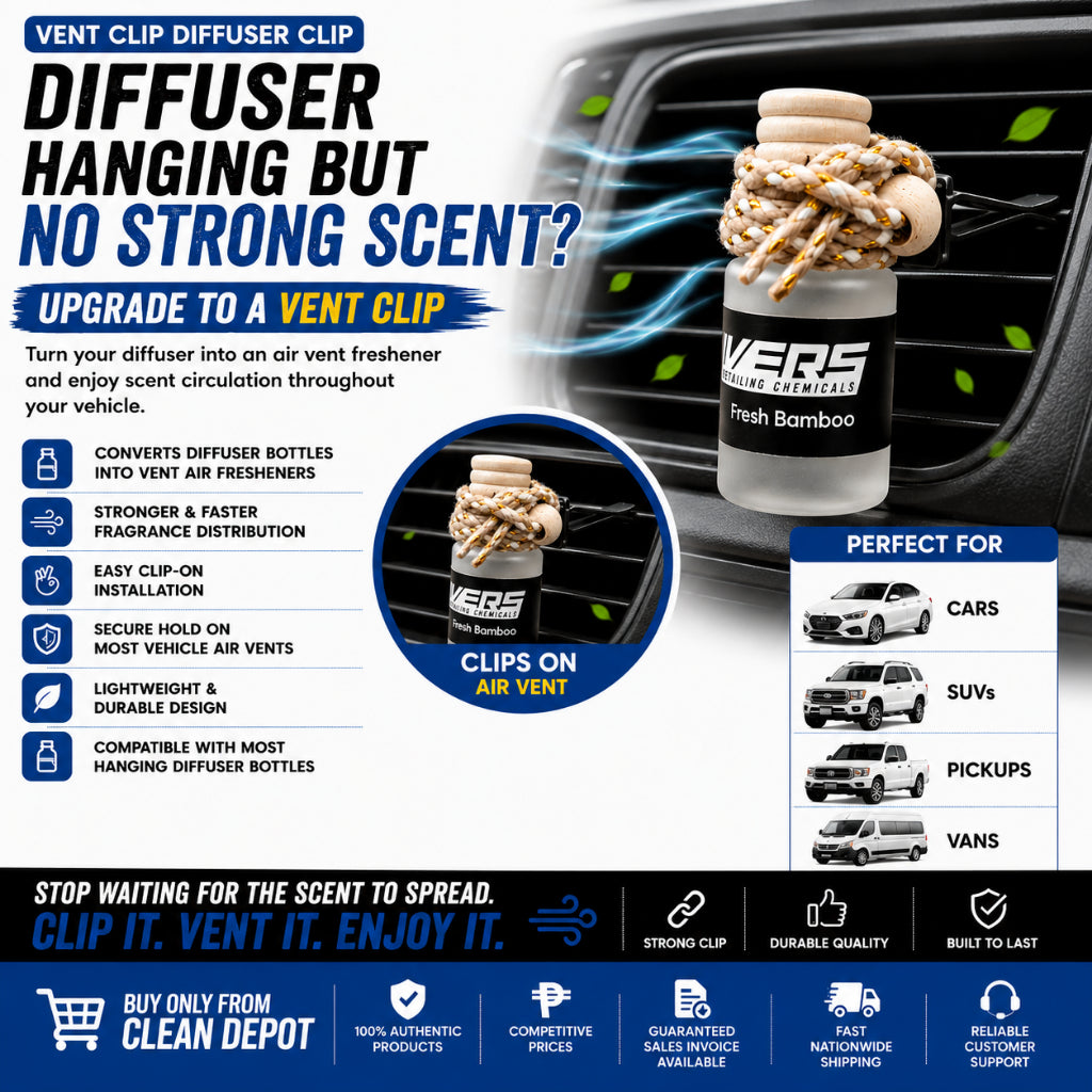 Car Vent Clip for Diffuser Bottles | Air Freshener Vent Mount Clip Holder