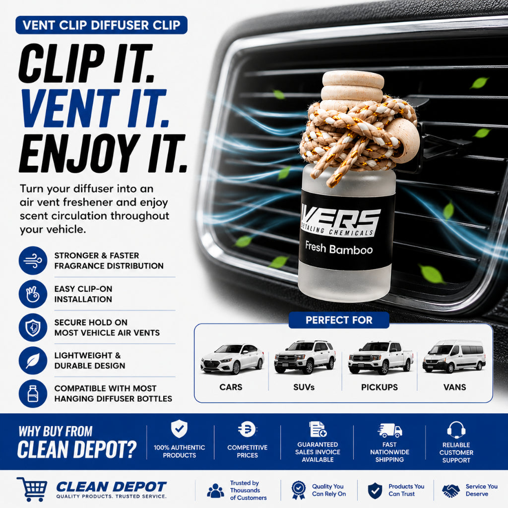 Car Vent Clip for Diffuser Bottles | Air Freshener Vent Mount Clip Holder