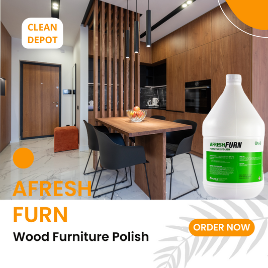 Afresh Furn Wood Furniture Polish 1 Gallon