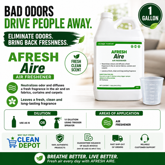 AFRESH Aire Air Freshener 1 Gallon | Odor Neutralizer & Long-Lasting Fragrance