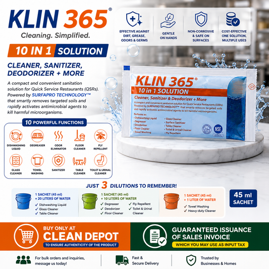 Klin 365 10 in 1 Solution 45ml