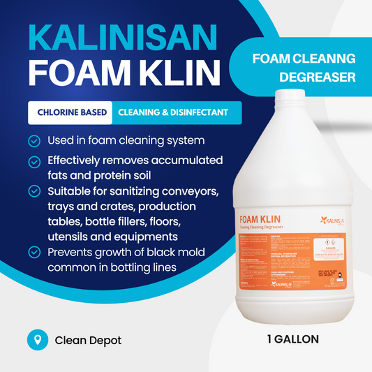 Foam Klin Foam Cleaning Degreaser 1 Gallon