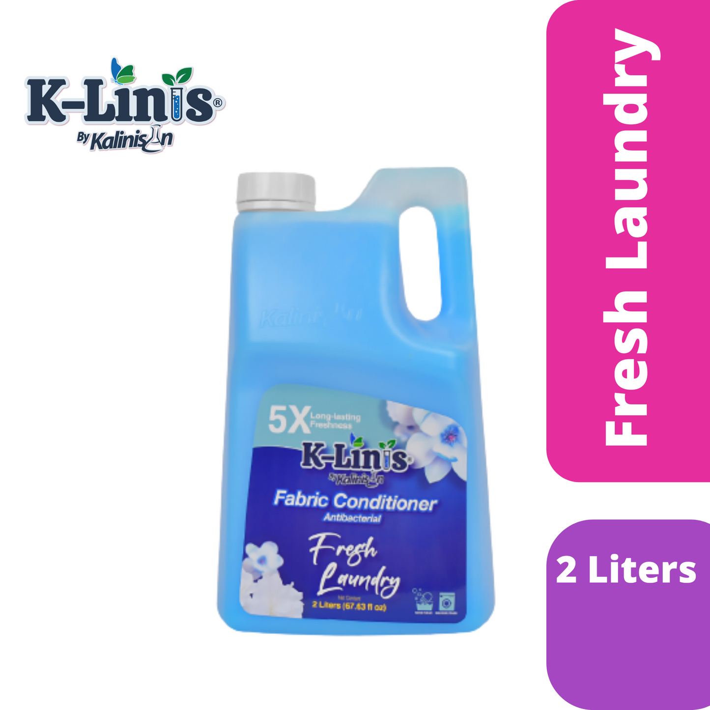 Kalinisan K-Linis Fabric Conditioner Fabric Conditioner with Fresh Laundry Scent 2 Liters