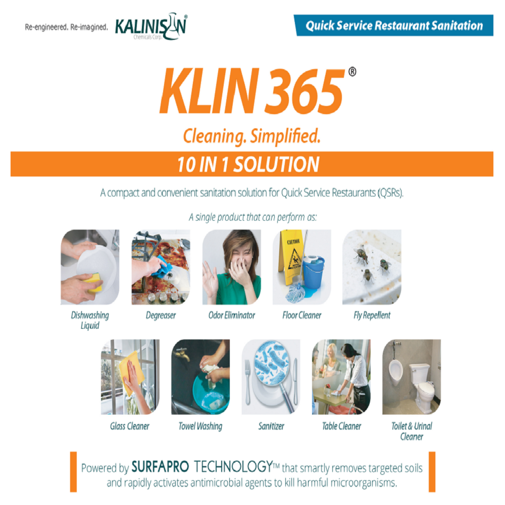 Klin 365 10 in 1 Solution 1 Gallon