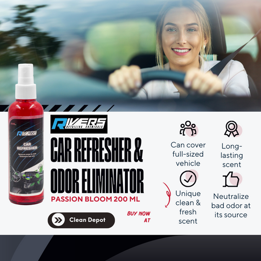 Rivers New Scent Passion Bloom Car Refresher, Odor Eliminator 200 ml
