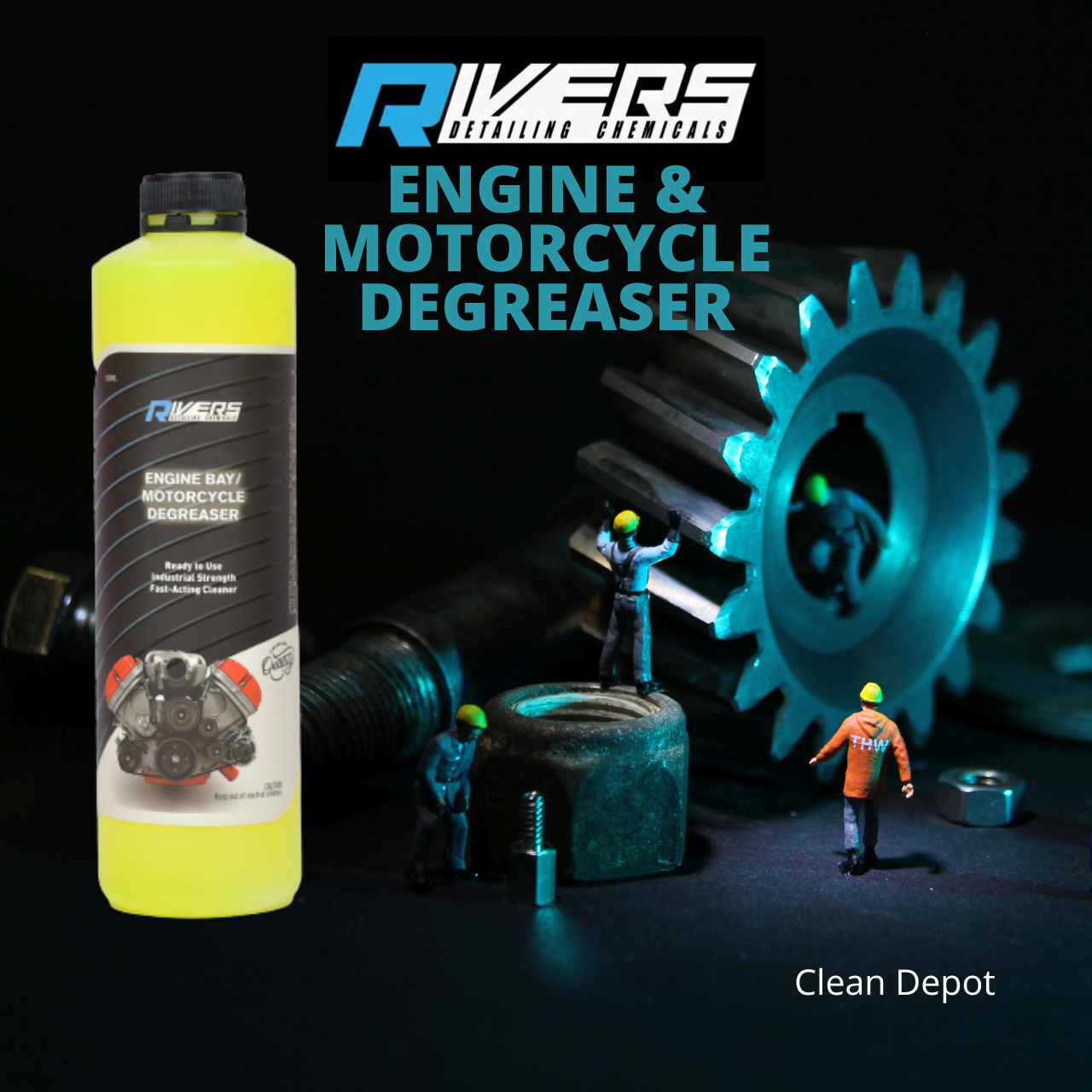 Rivers Engine and Motorcycle Degreaser 500 ml