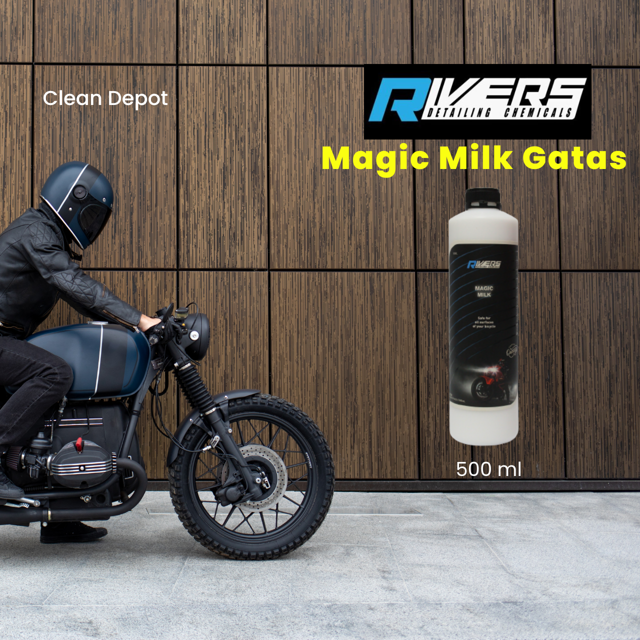 Rivers Magic Milk Gatas Motorcycle Shine