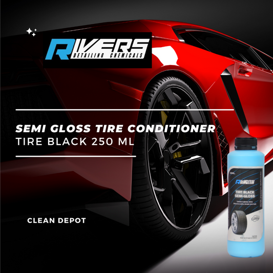 Rivers Tire Semi-Gloss Conditioner Tire Black  250 ml