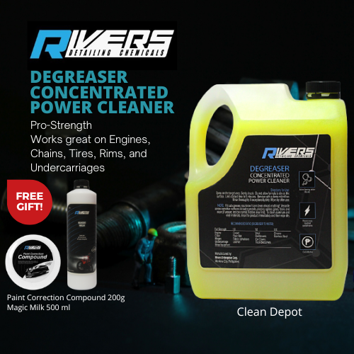 Rivers Water Soluble Degreaser 1 gal with free Paint Correction Compou ...