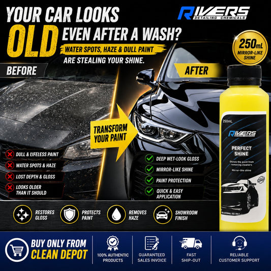 Rivers Perfect Shine 250mL | Paint Gloss Enhancer & Shine Protectant