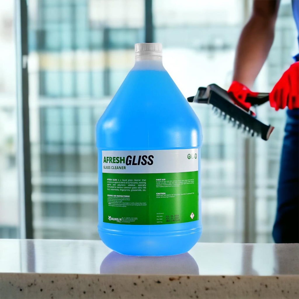 Afresh Gliss Glass Cleaner 1 Gallon